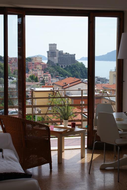 Ferienwohnung Il Terrazzo Sul Castello Lerici Exterior foto