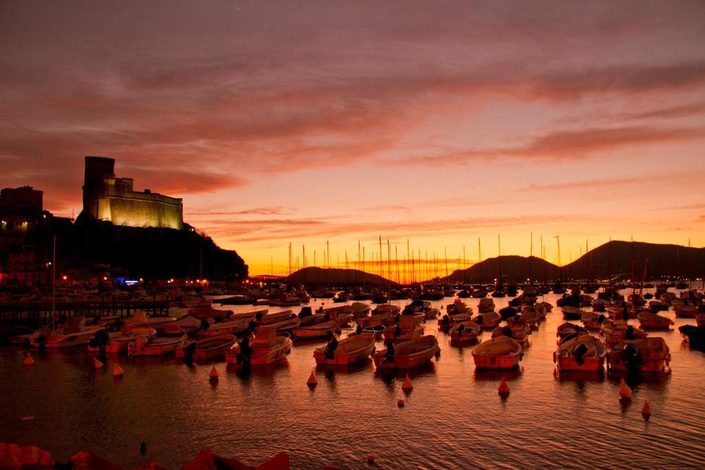 Ferienwohnung Il Terrazzo Sul Castello Lerici Exterior foto