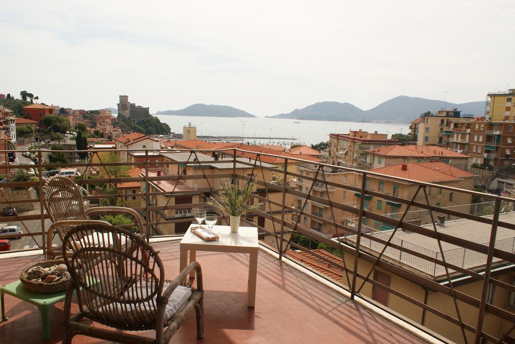 Ferienwohnung Il Terrazzo Sul Castello Lerici Exterior foto